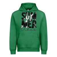 Emerald Summer Vibes Black White Cowhide Urban Hoodie - CowCowDesign