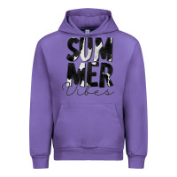 Tulip Summer Vibes Black White Cowhide Urban Hoodie - CowCowDesign