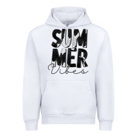 White Summer Vibes Black White Cowhide Urban Hoodie - CowCowDesign