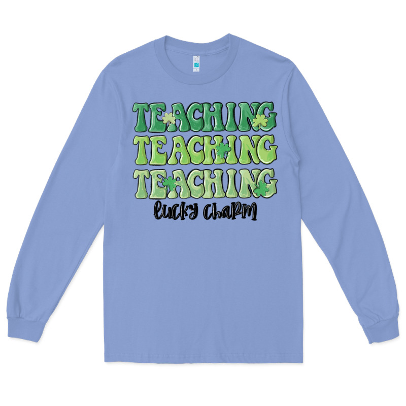 Teaching Lucky Charm Long Sleeve Tee by MaliasSmallBusiness | Teevron