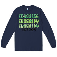 Navy teaching lucky charm Long Sleeve Tee - MaliasSmallBusiness