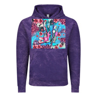 Cloud Purple dentist element with flowers Vintage Hoodie - AdoDesignShop