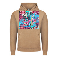 Vintage Coffee dentist element with flowers Vintage Hoodie - AdoDesignShop