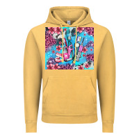 Vintage Mustard dentist element with flowers Vintage Hoodie - AdoDesignShop