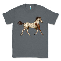 Charcoal Heather Appaloosa Horse Classic Tee - LillyAllenDesigns
