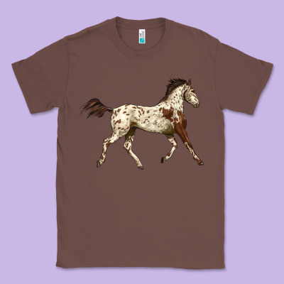 Appaloosa Horse Classic Tee Designed By Lillyallendesigns