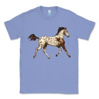 Colony Blue Appaloosa Horse Classic Tee - LillyAllenDesigns