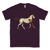 Plum Appaloosa Horse Classic Tee - LillyAllenDesigns