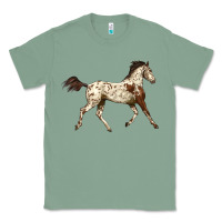 Sage Appaloosa Horse Classic Tee - LillyAllenDesigns