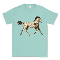 Seafoam Appaloosa Horse Classic Tee - LillyAllenDesigns