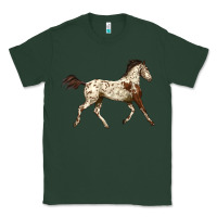 Sports Green Appaloosa Horse Classic Tee - LillyAllenDesigns