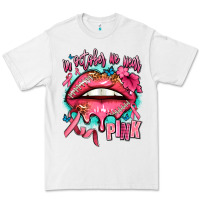 White in october we wear pink  lips Premium Tee - AdoDesignShop