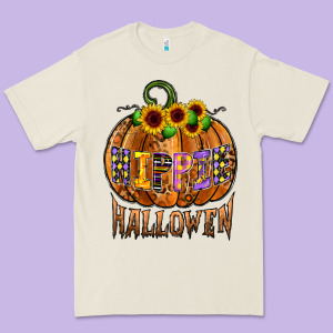 Hippie Halloween Premium Tee Designed By Cowhidedigitalart