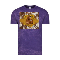 Cloud Purple horse Vintage Tee - BarkalooDesign