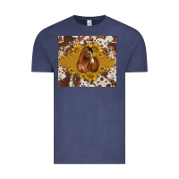 Vintage Denim horse Vintage Tee - BarkalooDesign