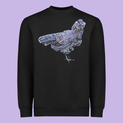 Ameraucana Chicken Heavyweight Sweatshirt Designed By Lillyallendesigns