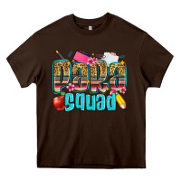 Chocolate Brown para squad Heavy Core Tee - Zillion Design Studio