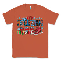 Copper It's Freezing Season Classic Tee - CowhideDigitalArt