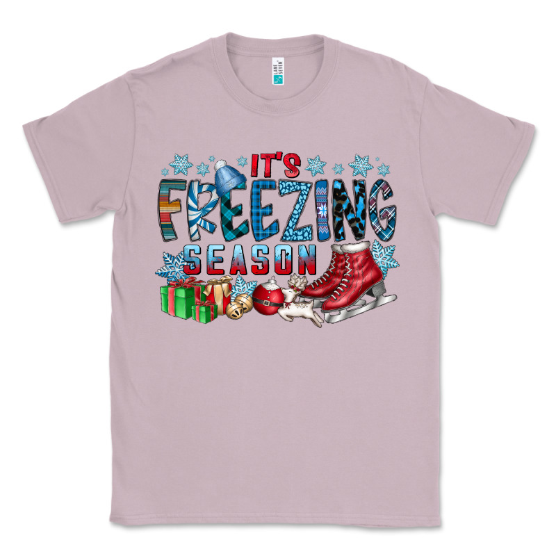 It's Freezing Season Classic Tee by CowhideDigitalArt | Teevron