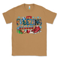 Toasted Coconut It's Freezing Season Classic Tee - CowhideDigitalArt