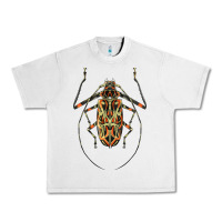 Lunar Rock Acrocinus Beetle Illustrations Urban Heavy Tee - LillyAllenDesigns