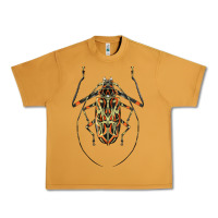 Peanut Butter Acrocinus Beetle Illustrations Urban Heavy Tee - LillyAllenDesigns