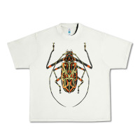 Pistachio Acrocinus Beetle Illustrations Urban Heavy Tee - LillyAllenDesigns