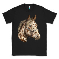 Black appaloosa horse Classic Tee - LillyAllenDesigns