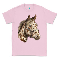 Bubblegum Pink appaloosa horse Classic Tee - LillyAllenDesigns