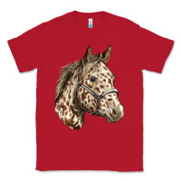 Red appaloosa horse Classic Tee - LillyAllenDesigns