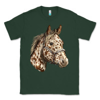 Sports Green appaloosa horse Classic Tee - LillyAllenDesigns