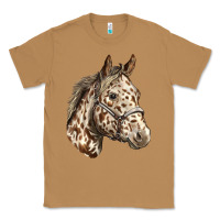 Toasted Coconut appaloosa horse Classic Tee - LillyAllenDesigns