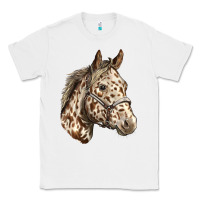 White appaloosa horse Classic Tee - LillyAllenDesigns