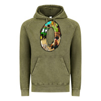 Vintage Olive farm life alphabet numbers 0 Vintage Hoodie - BundleAndBundleShop