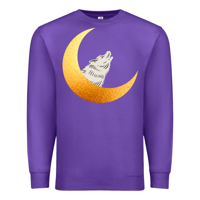 Howling Wolf Premium Sweatshirt by Bettercallsaul | Teevron