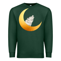 Sports Green Howling Wolf Premium Sweatshirt - Bettercallsaul