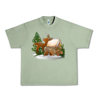 Oil Green Christmas cookies Urban Heavy Tee - Jasminsmagicworld