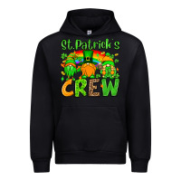 Black St. Patrick's Day crew Urban Hoodie - OliviaCreatesArt