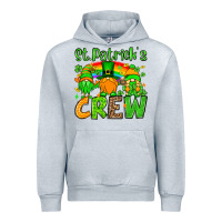 Heather Grey St. Patrick's Day crew Urban Hoodie - OliviaCreatesArt