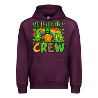 Mauve Wine St. Patrick's Day crew Urban Hoodie - OliviaCreatesArt