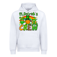 White St. Patrick's Day crew Urban Hoodie - OliviaCreatesArt