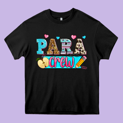 Para Crew Heavy Core Tee Designed By Zillion Design Studio