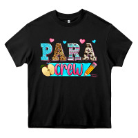 Black para crew Heavy Core Tee - Zillion Design Studio