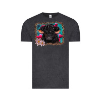 Vintage Black v.d belted galloway cow Vintage Tee - AdoDesignShop