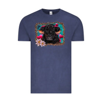 Vintage Denim v.d belted galloway cow Vintage Tee - AdoDesignShop