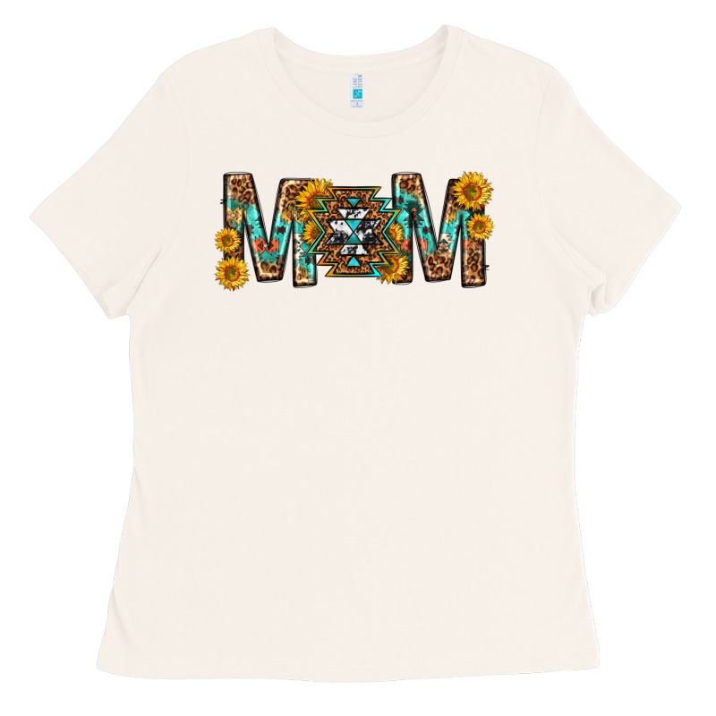 Mom With Aztec Mothers Day Ladies Tee by texasbilliewilder | Teevron