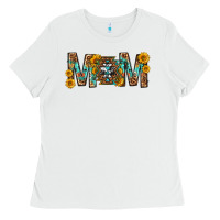 White mom with aztec mothers day Ladies Tee - texasbilliewilder