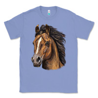 Colony Blue quarter horse portrait Classic Tee - LillyAllenDesigns