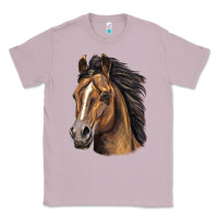 Lilac quarter horse portrait Classic Tee - LillyAllenDesigns