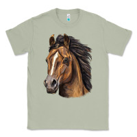 Matcha quarter horse portrait Classic Tee - LillyAllenDesigns